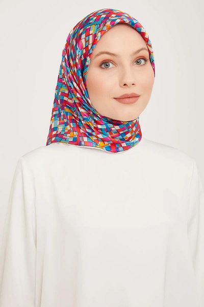 Armine Armine Twill Silk Scarf Nostalgy Series 9004D04-28 Twill
