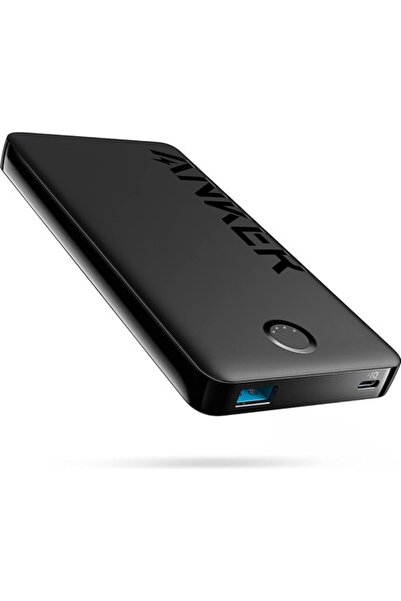 Anker 323 Powerbank 10000mAh - PowerCore 10K II Taşınabilir Hızlı Şarj Cihazı - 12W - Siyah - A1334