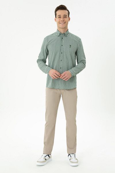 U.S. Polo Assn. Ανδρικό μακρυμάνικο πουκάμισο 1687257