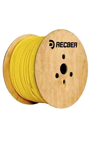 REÇBER CAT6U/UTP 23AWG Sarı 500m Makara Kablo Halojen Free