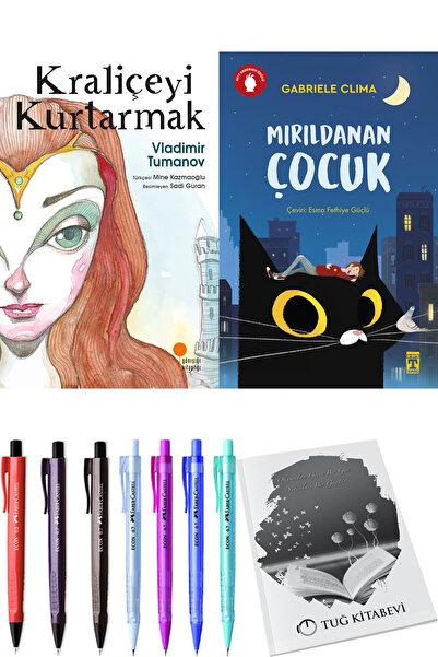 Günışığı Kitaplığı Mırıldanan Çocuk ve Kraliçeyi Kurtarmak 2li Set + Hediyeli