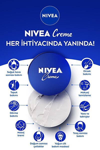 NIVEA Teneke Krem 150 ml
