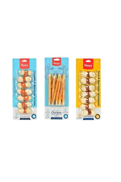 Wanpy 3 Çeşit Karma Köpek Ödülü