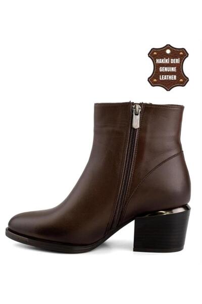 Venüs 2405424K Κλασικές μπότες με τακούνι από γνήσιο δέρμα