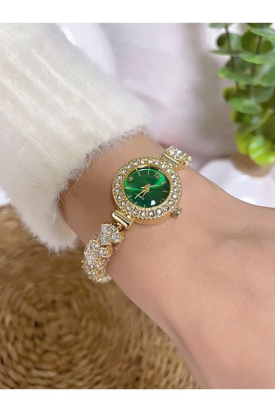 Bimodabu Luxury Women's Wrist Watch with Zircon Stone