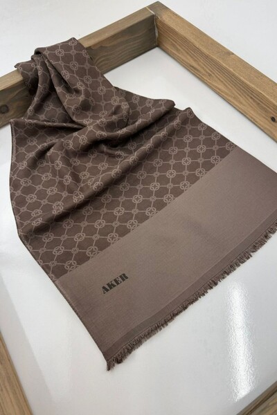 Aker Monogram Soft Cotton Shawl 1090100 -932