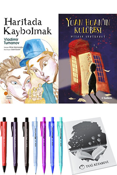 Günışığı Kitaplığı Yuan Huan'ın Kulübesi ve Haritada Kaybolmak 2li Set + Hediyeli