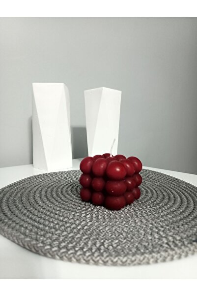 MUM Dekoratif BUBBLE Mum Renkli ve Kokulu