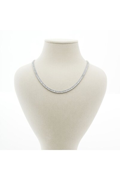 AY TAKI-TASARIM الزركون باجيت قلادة الممر المائي