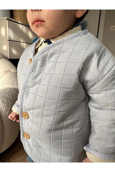 Arel Kids 100% Cotton Lining and Ribbed Fiber Padded Unisex Baby Kids Winter Coat Jacket