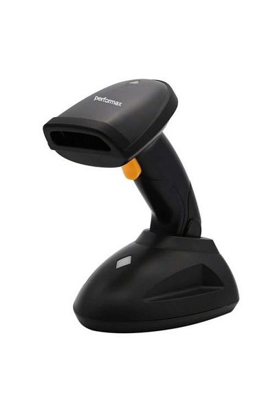Performax 1d Laser Pr90 WLAN (WIRELESS) Handheld Barcode Scanner Cradle, Foot Up to 100 meters Distance