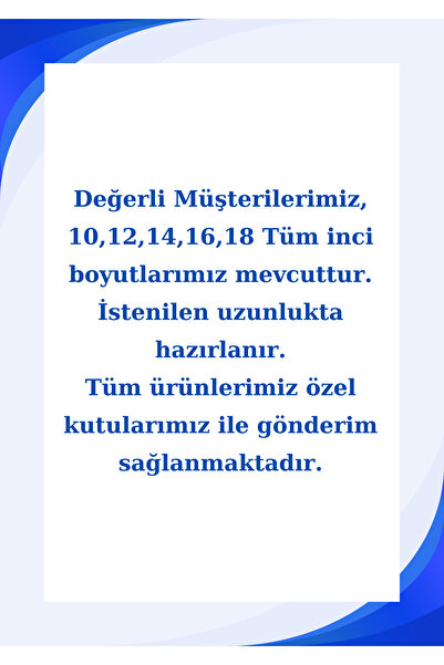 Adore İNCİ GEMİCİ KİLİTLİ KOLYE