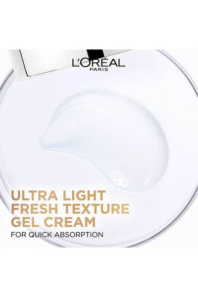 L'Oreal Paris لوريال باريس هيالورون إكسبيرت شاين كنترول جل كريمي لإعادة ملء البشرة بحمض الهيالورونيك - 50 مل