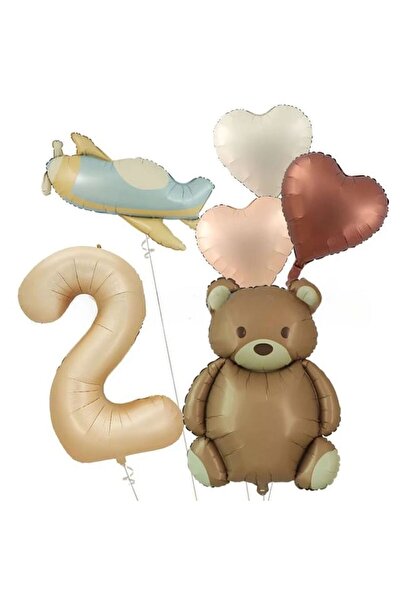 DÜVENCİ TİCARET Ретро комплект фолиеви балони за рожден ден във формата на съ...