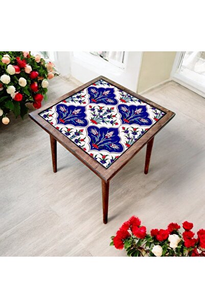 Home Çinili  Masif Ahşap Orta Sehpa - Geleneksel ve Modernin Buluştuğu Özgün ...