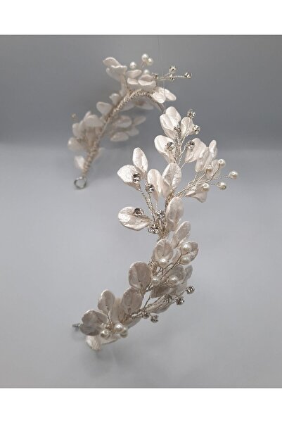 gelin Tasarım Helen Taç, Taçları, Nikah Saç Aksesuarı