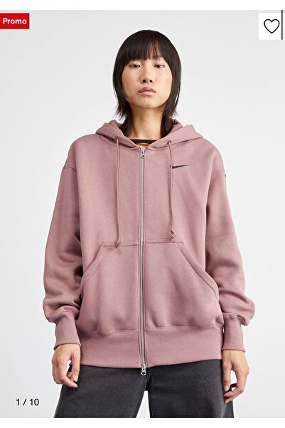 Nike Γυναικείο φούτερ Phoenix Fleece - Oversized, Full-Zip Hoodie