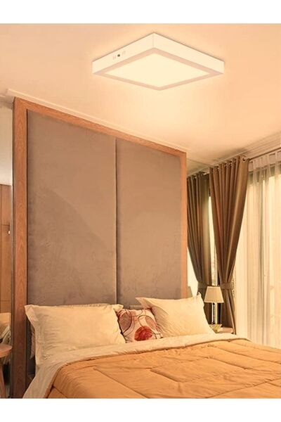 Gökyüzü Panel Sıva Üstü 60cm X60cm Led Panel, Yatak Odası Avize, 60x60 Led Avize, 60 Watt, Homojen Gün Işığı 4000k