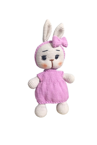Amigurumi Organik el yapımı oyuncak  Tavşan Bebek