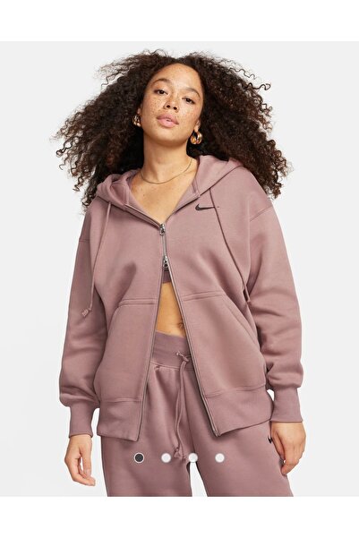 Nike Γυναικείο φούτερ Phoenix Fleece - Oversized, Full-Zip Hoodie