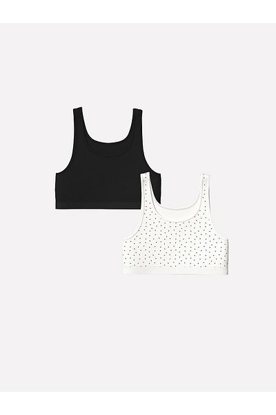 LC Waikiki LCW Kids Printed Girls' Bustier 2-Piece