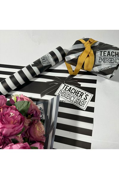 weloveis Special for Teacher's Day Floral Bouquet Paper & Packaging Material-10 Sheets