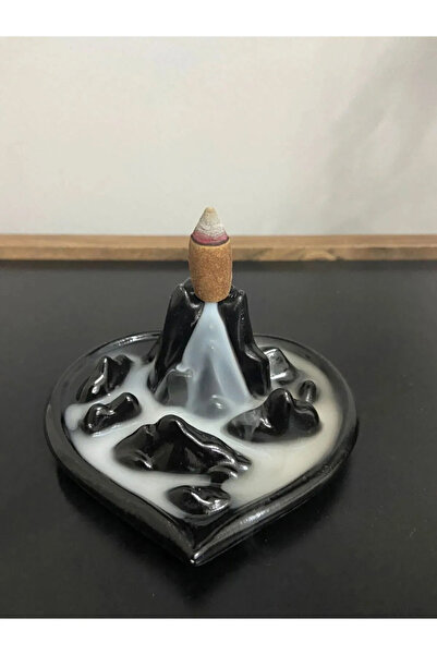 Maviaybilisim Himalaya Kalp Dağ Temalı Geri Akış Tütsülük