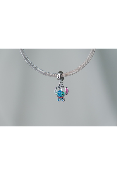 CYB STUDİO STİTCH PASLANMAZ ÇELİK CHARM
