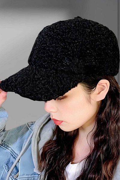 Uniquetrenders Women's Plush Teddy Cap Hat