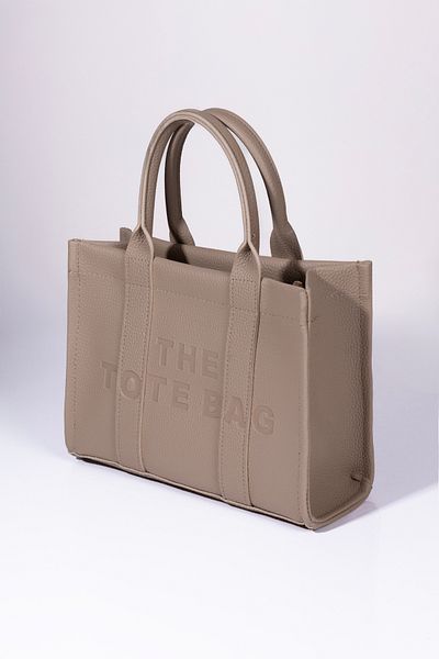 MUJGAN Women's the Totebag Light Mink Hand and Cross Medium Shoulder Bag