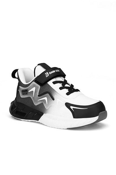 DARK SEER DS Mirana Weiß Schwarz Kinder Sneaker
