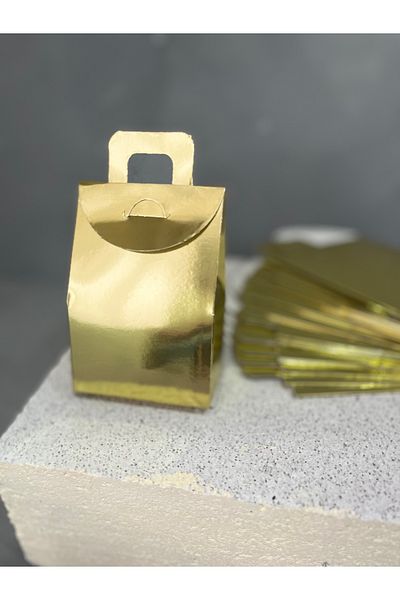 Meyofficial 20Pcs Gold Color 7*11*4cm Henna Cookie Organization Box