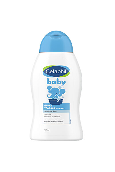 Cetaphil - غسول وشامبو لطيف للأطفال - 300 مل