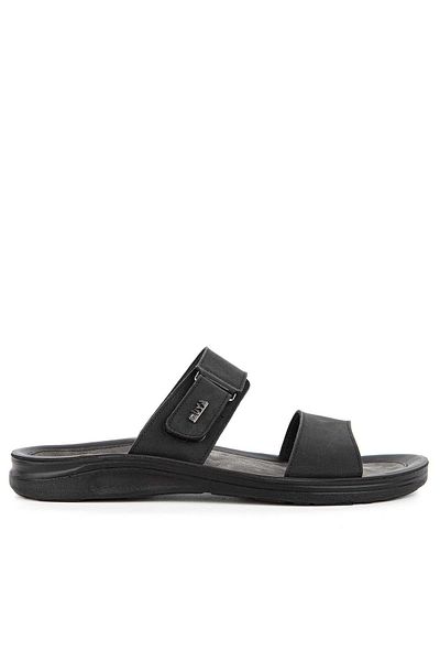 Muya Black Subteno Anatomical Men's Slippers - Comfortable Sole
