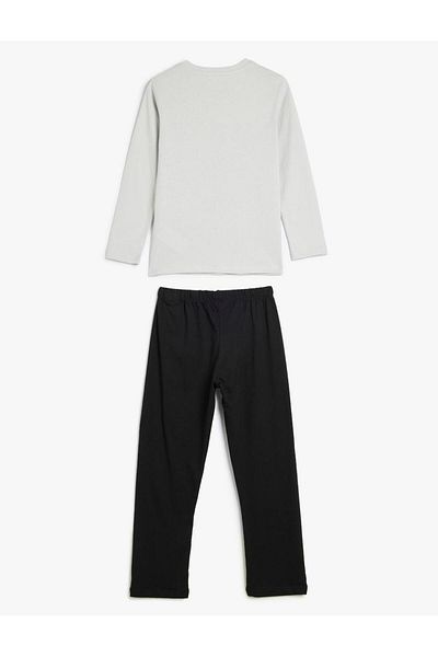 Koton Gray Boy's Under-Top Suit 5Wlm40003Mk