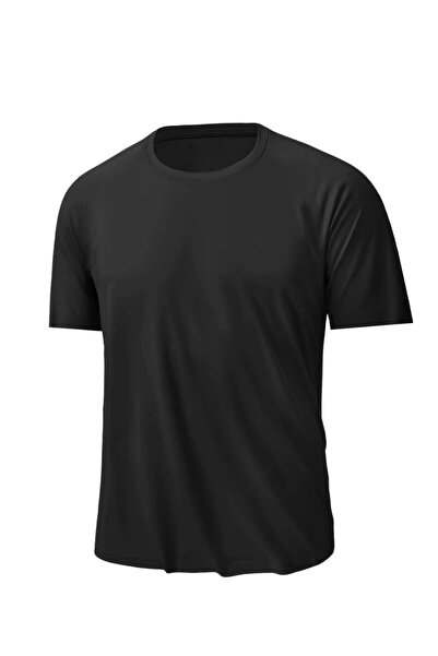 TARZZİNG Erkek Kısa Kollu %100 Pamuk Bisiklet Yaka Sade Terletmeyen Kumaş Dar...