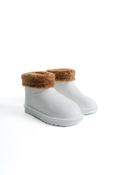 Liza Shoes Γυναικείες βελούδινες μπότες βροχής A022-K1000