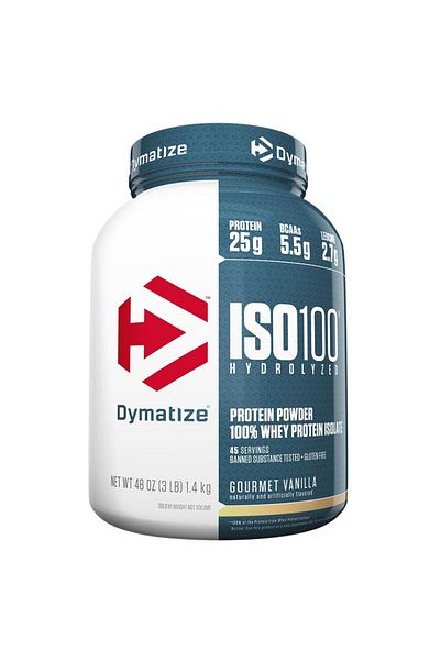 Dymatize - Iso 100 - Gourmet Vanilla - 3 Lbs.