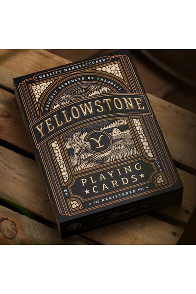 Theory11 Theory11 Yellow Stone Game Card