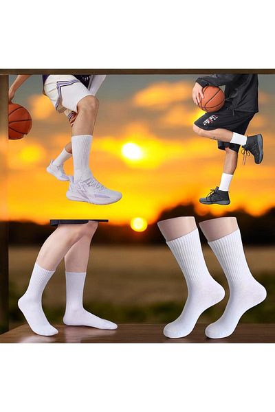 Gök Sports Unisex Επαγγελματική Αθλητική Κάλτσα Προπόνησης Τένις Βόλεϊ Μπάσκετ χωρίς τακούνι