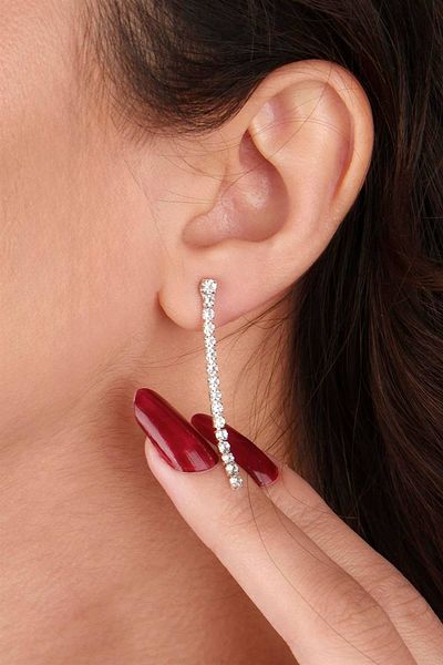 Hobigram Rio Stylish Crystal Stone Evening Dress Necklace and Earrings Set Most Special Occasions