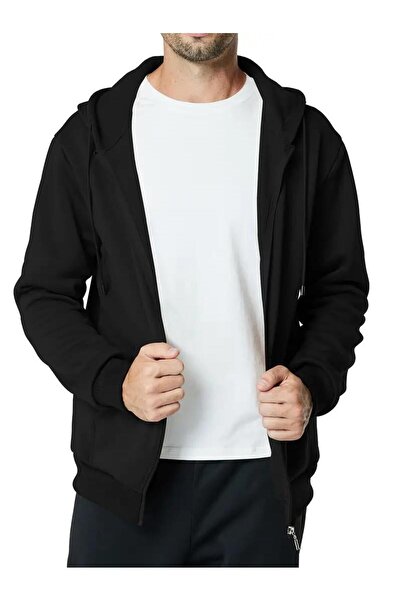 DYNAMO Men's Hooded Zipper Sweatshirt 6549 Bgl-St04026