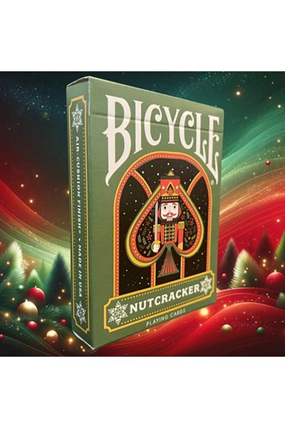 OyuncaklarÜlkesi Bicycle Nutcracker Green Premium Playing Card Limited Edition Collectable Playing Cards