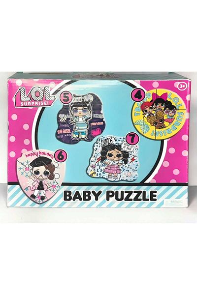 Cs Toys Set of 4 Lol Baby Puzzle