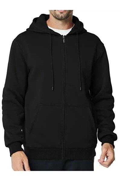 DYNAMO Men's Hooded Zipper Sweatshirt 6549 Bgl-St04026
