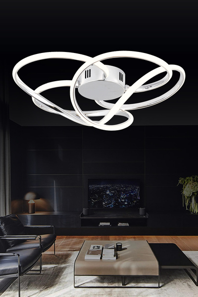 bordolux Pl 08 4 Model Krom 3 Renkli Salon Ve Oturma Odası Için Ideal Alüminy...