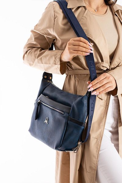 H&D COLLECTİON Piele moale 8 compartimente atât rucsac cât și geantă de umăr 645