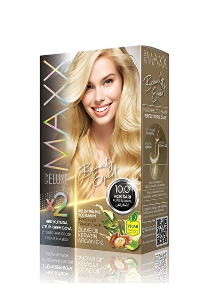 MAXX DELUXE Beauty Expert 10.0 Açık Sarı Set Boya