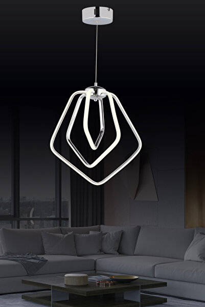 bordolux Ld 068 Model Krom 3 Renkli Salon Ve Oturma Odası Için Ideal Alüminyu...