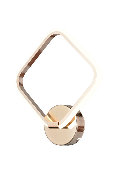 bordolux Pl 01 Model Gold 3 Renkli Koridor Ve Mutfak Için Ideal Aplik Alüminyum Avize, 25x25